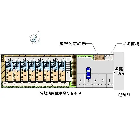 ★手数料０円★川口市戸塚東４丁目 月極駐車場